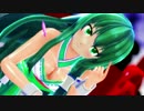 【MMD】ミニ着物の早苗と霊夢で極楽浄土720p60fps