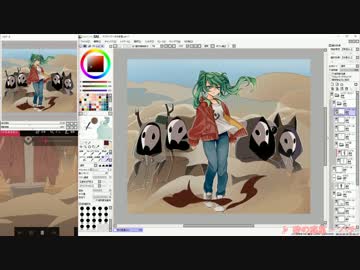 【描いてみた】砂の惑星描いてみた