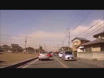 Camera Accident video of Japanese car　No126
