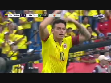 ≪2018W杯南米予選：第16節≫ コロンビア vs ブラジル（2017年9月5日）
