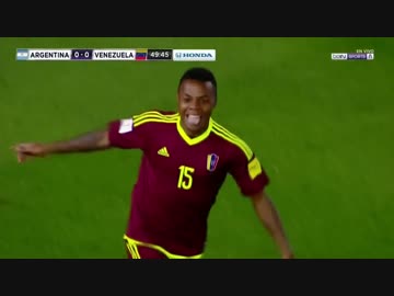 ≪2018W杯南米予選：第16節≫ アルゼンチン vs ベネズエラ（2017年9月5日）