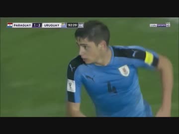 南米予選第16節　パラグアイvsウルグアイ