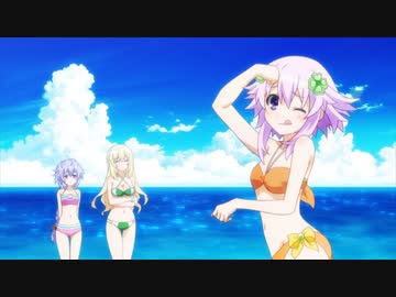超次元ゲイム ネプテューヌ　第8話　禁断の楽園（アイランド）……であんなことやこんなことやっちゃったりやられちゃったりでもしかするとポロリどころかペロリまであるかもしれなくていや〜んネプテューヌ恥ずかしい〜みたいな!