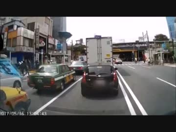 Camera Accident video of Japanese car　No131