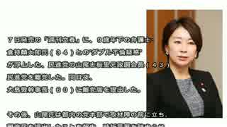 【速報】山尾志桜里 民進党 代議士 が 離党「不倫認めた？」