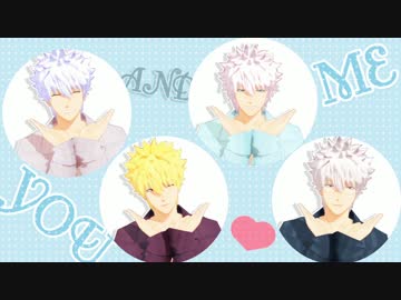 【MMD銀魂】銀さんずでダンスロボットダンス