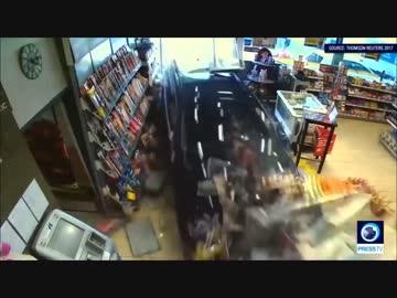 【ドラレコ】2017年　世界の重大事故・人身事故12【ビデオショック】