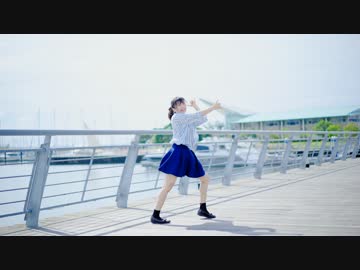 【なひ】　DEEP BLUE TOWNへおいでよ　踊ってみた　【前髪】