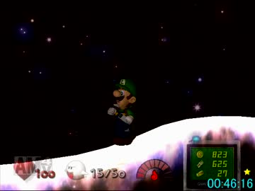 ルイージマンションMax% RTA 1:58:10 part2