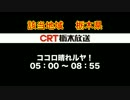 Jアラート発令における民放各局の初動対応#5_CRT栃木