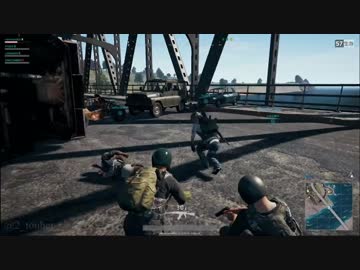 【PUBG】加藤純一ポイントと雑巾掛け【うんこちゃん】