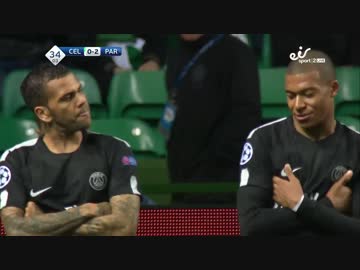 《17-18UEFA CL》 [GS第1節・B組] セルティック vs パリ・サンジェルマン