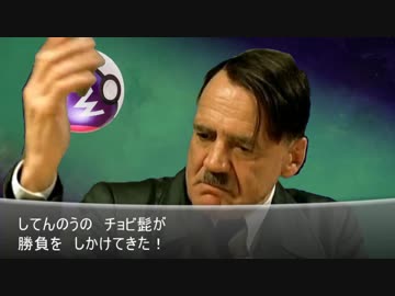 アローラの四天王戦のBGMに総統閣下が合いの手を入れたようです