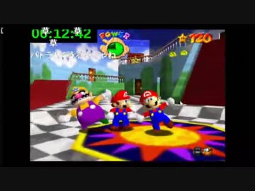 【ニコ生】マリオ64オンライン バトラvsリスナー その2