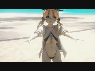 【MMD艦これ】ろーちゃんとプリンツ　「 No title 」　