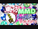 第2回東方MMD4コマ無茶ぶりリレー参加者紹介
