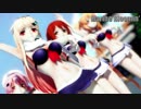 【艦これMMD】白露姉妹でMarine Bloomin'　セーラー水着ローアングルVer.