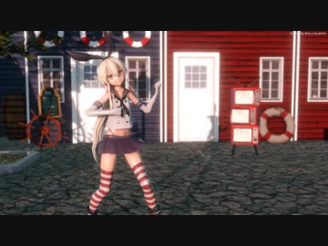 [艦これMMD-R-18] 君色に染まる [島風, Prinz, 阿武隈, 呂500]