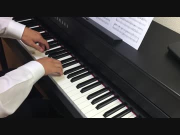 魔法少女まどか☆マギカ「君の銀の庭」をピアノで弾いてみた