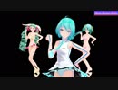 【MMD】Dear cocoa girls　トレース進捗