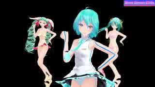 【MMD】Dear cocoa girls　トレース進捗