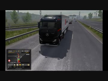 【ETS2実況】15　左のミラーに、ご用心♪