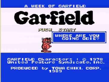 【実況】ガーフィールドの1週間をいい大人達が本気で遊んでみた。