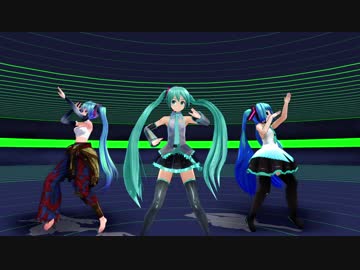 たまミクさんとコロンちゃんとはまるミクさんで脱法ロック