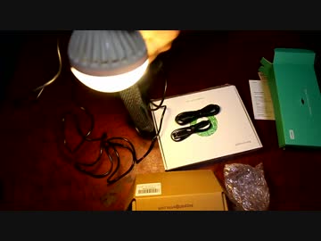 Onite USB LED電球とRAVPower 26800mAh モバイルバッテリー