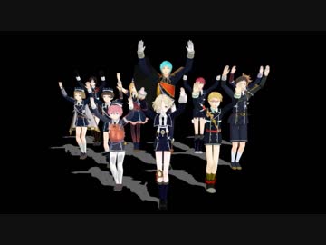 【刀剣乱舞MMD】粟田口一行が暗闇の中でなにか儀式を始めたお(;´･ω･)