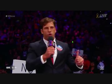 【WWE】グラック今週の煽りパワポと戸澤陽vsノーム・ダー【205Live】