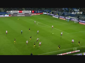 【ロングハイライト】これを待ってた！ドルトムント × HSV