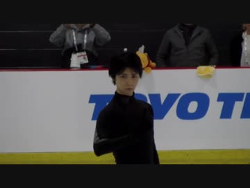 Yuzuru Hanyu practice①Autumn Classic International 2017