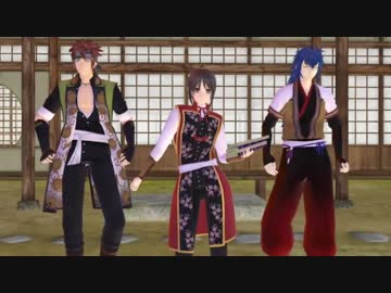 【MMD薄桜鬼】 ネタ詰め合わせ 【新八+龍之介】