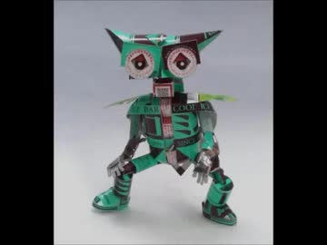 アイスの空き箱で妖精を作ってみた