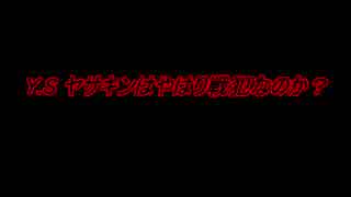 Y.S やはりヤサキンは戦犯なのか？