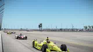 【Project CARS 2】インディカー　オーバルコース：リプレイ付き