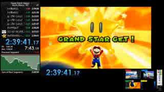 スーパーマリオギャラクシー 61枚RTA 2:39:41【第5回マリオマザーシップ】