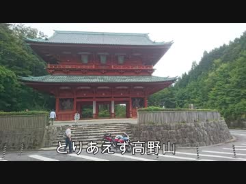 【車載】CBR250rで龍神スカイライン～道の駅ごまさん