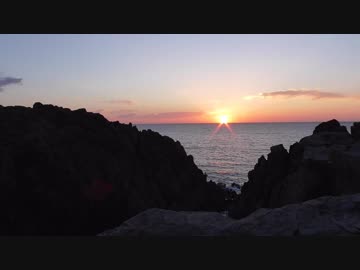 日本海側ツーリング～東尋坊の夕暮れ～