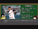 【ゆっくり解説】ゆっくり野球選手紹介・解説その9【伊藤智仁】
