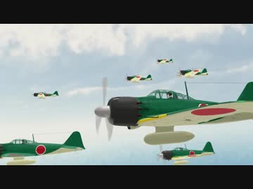 【第八回MMD航空祭】大空の侍