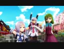 【MMD艦これ】桃源恋歌を叢雲海風夕雲に踊ってもらった
