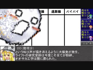 【東方卓遊戯】魔理沙と亜侠の冒険譚【サタスペ】終災害の章E