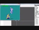 2D格闘ツクール2ndでなんか作りたい動画 001 練習くん通常動作