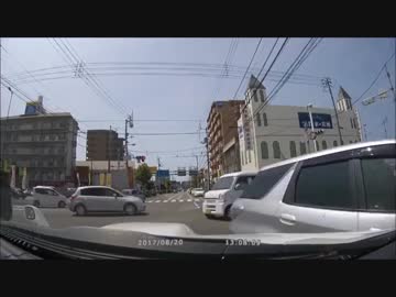 Camera Accident video of Japanese car　No144