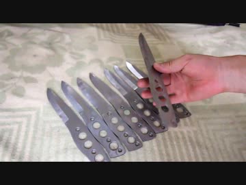 販売予定ナイフの制作状況報告②