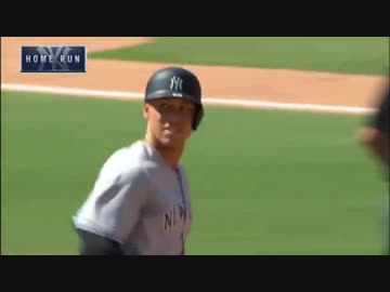 新人新記録を作ったジャッジの今シーズン５０本全てのホームランを公開