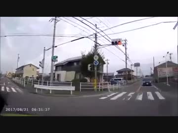 Camera Accident video of Japanese car　No147