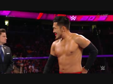 【WWE】戸澤陽vsトニー・ニースとグラックの煽りパワポ【205Live】